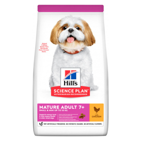 Hill´s Science Plan Canine Mature Adult 7+ Small & Mini Chicken 6kg Hill's Science Plan
