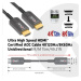 Club3D Kabel HDMI, Ultra Rychlý HDMI™ Certifikovaný AOC Cable, 4K120Hz/ 8K60Hz (M/M), 15m