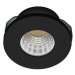 LED Stropní podhledové svítidlo AZzardo Fill 5W R 4000K black AZ3382 5W 425lm 4000K IP20 4,5cm k