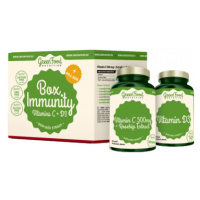 GREENFOOD NUTRITION Box Immunity + Pillbox 2 x 60 kapslí