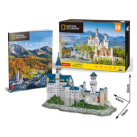 CubicFun - Puzzle 3D National Geographic: Neuschwanstein - 121 dílků