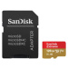 SanDisk micro SDXC karta 128GB Extreme Action Cams and Drones + adaptér SDSQXAA-128G-GN6AA