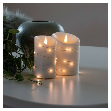 Konstsmide Christmas LED vosková svíčka bílá Barva světla teplá bílá 13,5 cm Konstmide