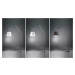 Artemide Tolomeo Mega nástěnná, stolní a stojací lampa LED 2700K - se stmívačem na kabelu - čern