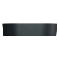 OMNIRES OVO M+ umyvadlo na desku, 55 x 36 cm black lava /BLV/ OVOUNBLV