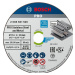 Řezný kotouč Bosch PRO Stainless Steel and Metal 76 mm 5 ks 2608601520