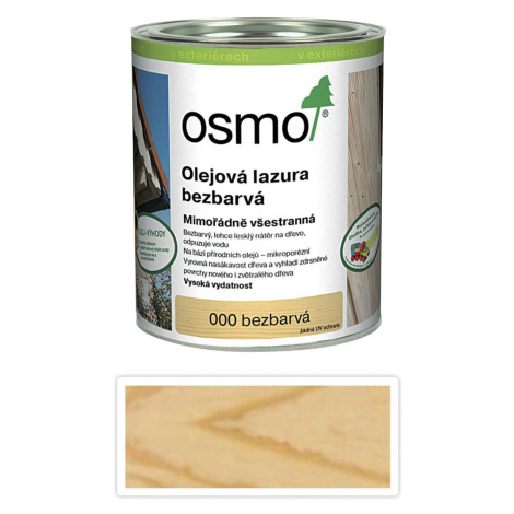OSMO Olejová lazura 2.5 l Bezbarvá 000