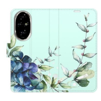 iSaprio Flip pouzdro Blue Flowers pro Honor 200 Pro