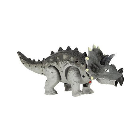 KIK KX4400 Dinosaurus Triceratops, šedý