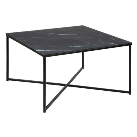 Konferenční stolek Stenet (čtverec, černá) - PŘEBALENO