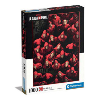 Clementoni Puzzle 1000 dílků - La Casa de Papel