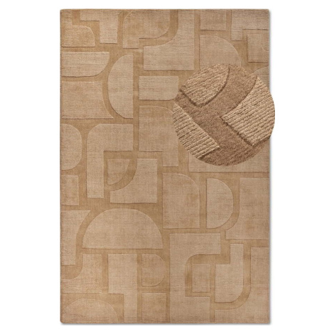 Béžový ručně tkaný vlněný koberec 120x170 cm Alexis – Villeroy&Boch Villeroy & Boch