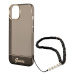 Guess GUHCP14MHGCOHK hard silikonové pouzdro iPhone 14 PLUS 6.7" black Translucent Pearl Strap