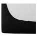 Jersey prostěradlo EXCLUSIVE černé 200 x 220 cm