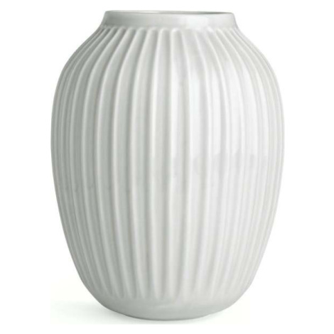 Bílá kameninová váza Kähler Design Hammershoi, ⌀ 20 cm