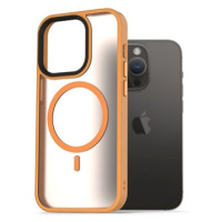 AlzaGuard Matte Case Compatible with MagSafe pro iPhone 14 Pro žlutý