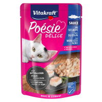 Vitakraft Poésie DéliSauce a treska tmavá 23 × 85 g