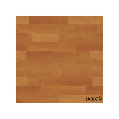 Postel BMB Ella Lux - Masivní Buk Rozměr: 120x200 cm, Provedení rohů: Oblé, Moření: 74 - Jabloň