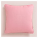 Elegantní povlak na polštář v tmavě růžové barvě 40 x 40 cm