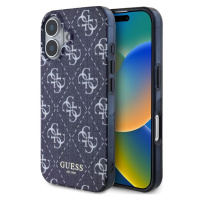 Guess IML Denim Effect MagSafe kryt pro iPhone 16 tmavě modrý