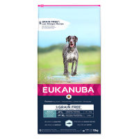 EUKANUBA Adult Large & Giant Breed Grain Free Ocean Fish 12 kg