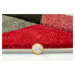 Flair Rugs koberce Kusový koberec Hand Carved Aurora Grey/Red - 200x290 cm