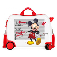JOUMMA BAGS - Dětský cestovní kufr na kolečkách / odrážedlo MICKEY MOUSE Line, 34L, 4329821