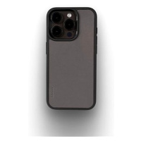 Lemory iPhone 15 Pro kožený kryt šedý