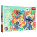 TREFL - Puzzle Lilo&Stitch: Šťastný den MAXI 24 dílků