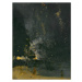 Obrazová reprodukce Nocturne in Black and Gold, the Falling Rocket, 1875, Whistler, James Abbott