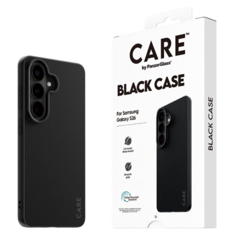 PanzerGlass® CARE Black Case kryt Samsung Galaxy S26 černý