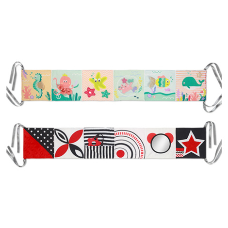 Babyono Oboustranná kontrastní knížka pro miminko Under the Sea