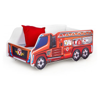 HALMAR Dětská postel Fire Truck vícebarevná
