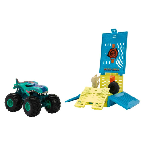 Mattel hot wheels® monster trucks 1:24 mega-wrex s klecí, hnc29