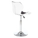 Halmar Barová židle Matrix 2, bílá/černá