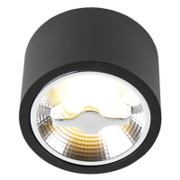 Moderní stropní bodová černá AR111 včetně LED - Expert