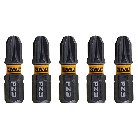 DeWALT DT7388T 1/4" HEX PZ3 25mm krátký torzní bit FlexTorq EXTREME – balení 5 ks