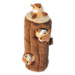 ZippyPaws Burrow Log with 3 Chipmunks 35,5 cm