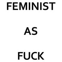 Ilustrace Feminist as fuck, Finlay & Noa, (30 x 40 cm)