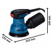 BOSCH GEX 125 excentrická bruska