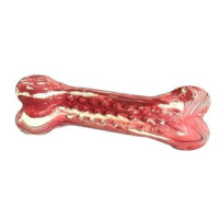 Trixie Hiphop Kost dentální antibakteriální s vůní slaniny přírodní guma 11cm