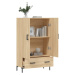 vidaXL Skříň highboard dub sonoma 69,5 x 31 x 115 cm kompozitní dřevo