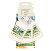 YANKEE CANDLE Clean Cotton 3-PACK 42 g