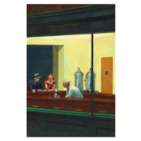 Obrazová reprodukce Night Prowlers, Edward Hopper, 26.7 × 40 cm