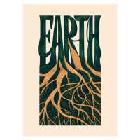 Ilustrace Earth, Andreas Magnusson, 30 × 40 cm