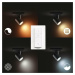 PHILIPS HUE Hue White Ambiance Bodové svítidlo Philips Runner BT 8719514338326 LED GU10 1x5W 350