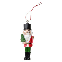 Mondex Since 1986 Vánoční závěsná figurka SANTA LILA 10,5 cm vícebarevná