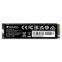 VERBATIM SSD Vi5000 Internal PCIe NVMe M.2 SSD 512GB