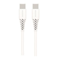 Swissten kabel USB-C/USB-C 100W 5A bílý