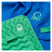 United Colors of Benetton Sada 3 ks - zástěra a 2 podložky pod hrnce Benetton Rainbow / modrá, z